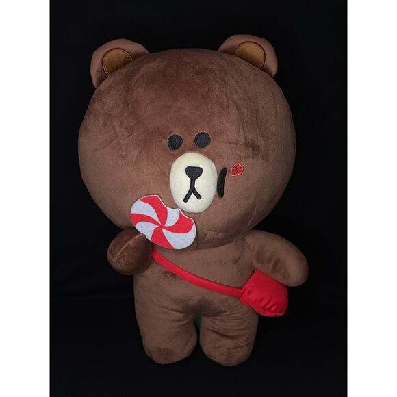NWT - Aliquantum - Line Friends - Brown Bear Sweetieland 16" Plush - Picture 1 of 6